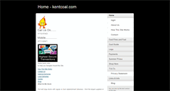 Desktop Screenshot of kentcoal.com